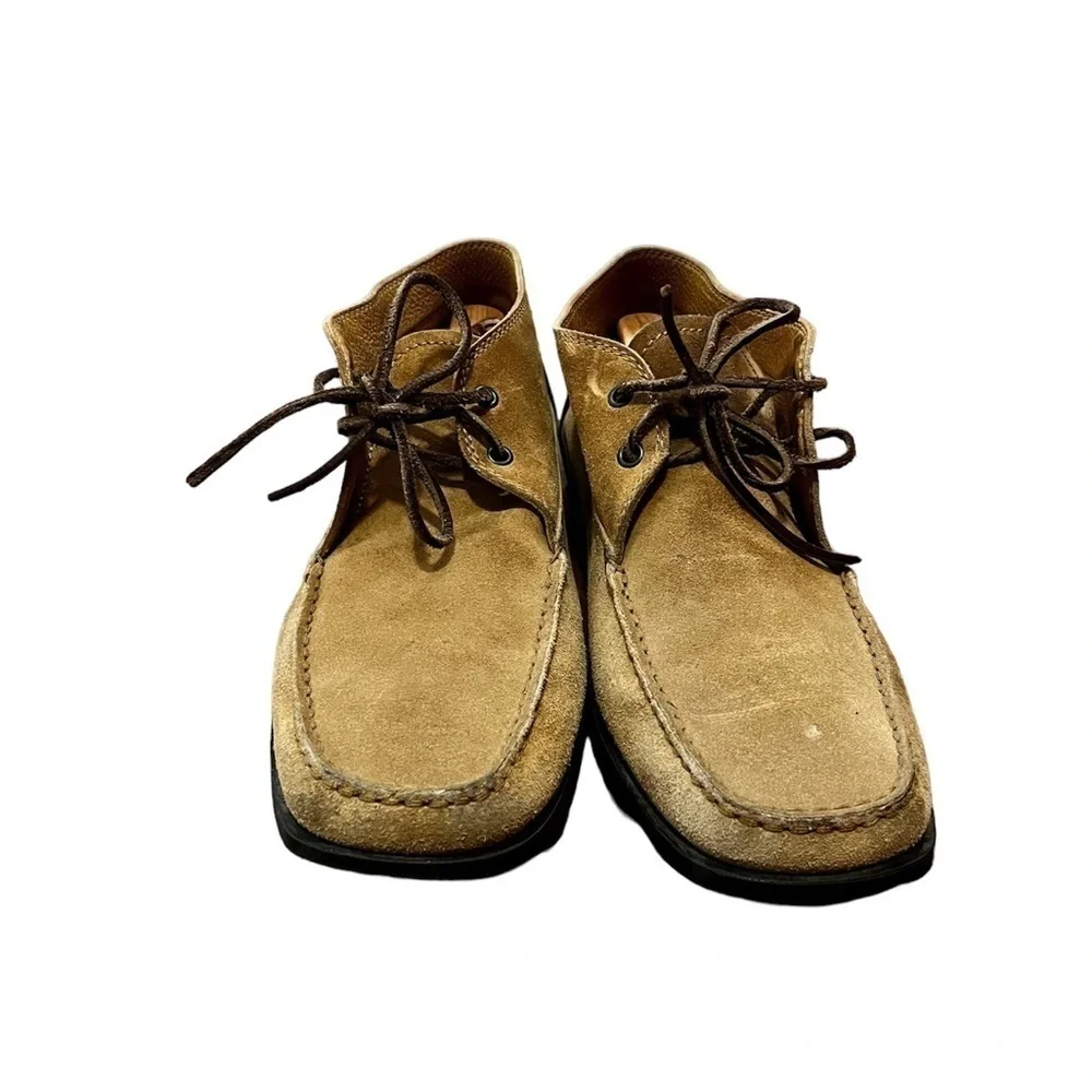 TOD’S Mens Tan Leather Chukka Boots Shoes US - 10.5